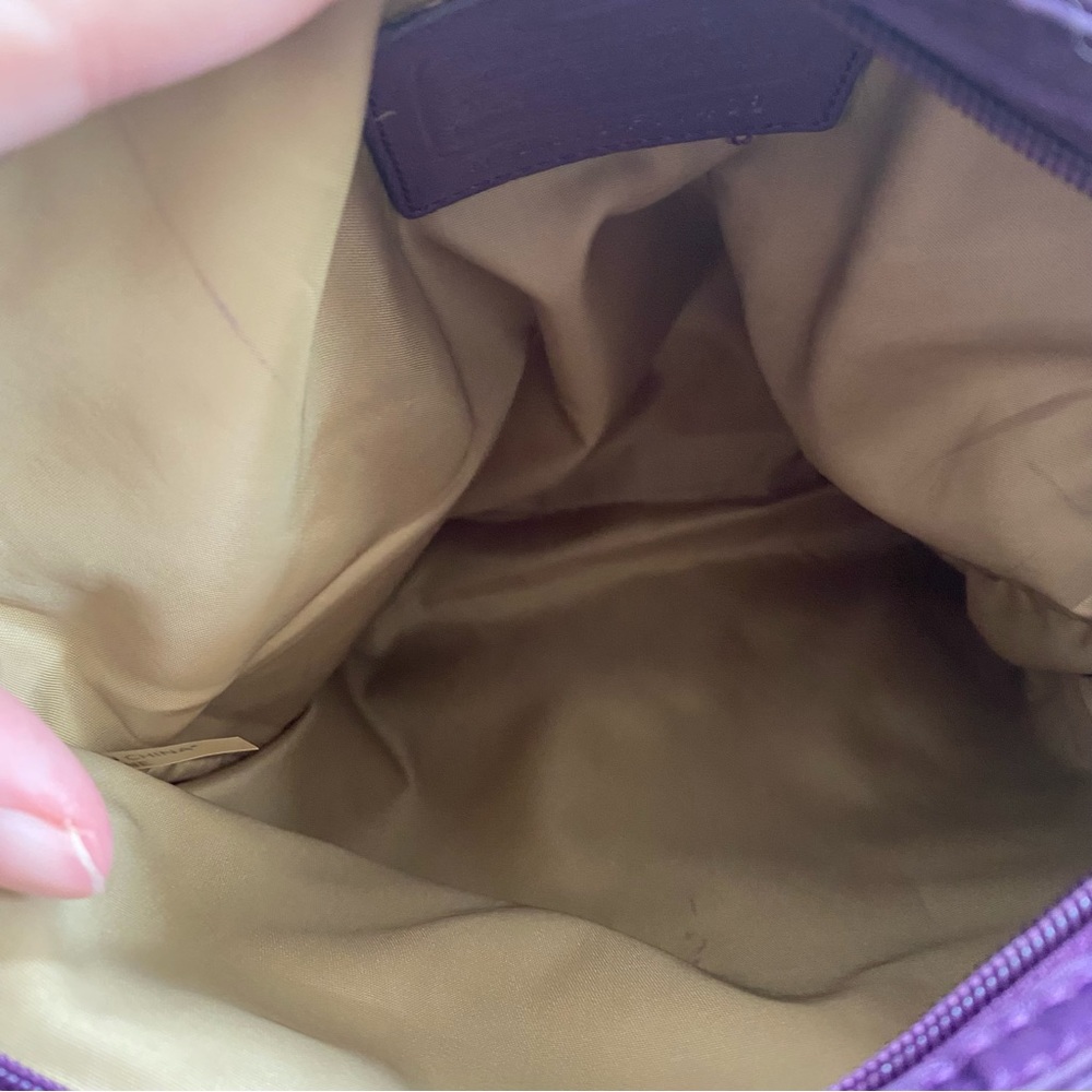 Coach Purple Signature Crossbody Bag - Picture 4 of 7